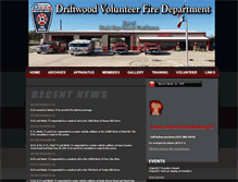 Tablet Screenshot of driftwoodvfd.com